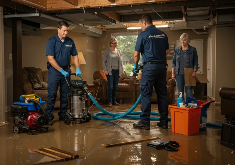 Basement Water Extraction and Removal Techniques process in Wilder, VT