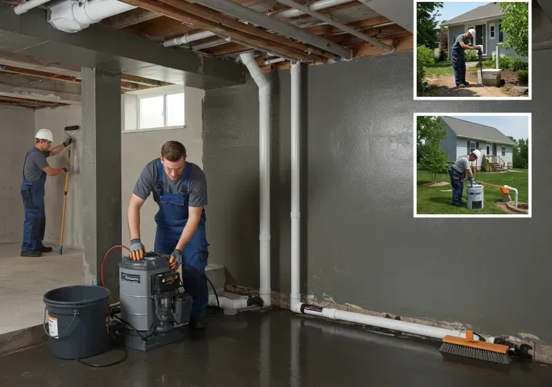 Basement Waterproofing and Flood Prevention process in Wilder, VT